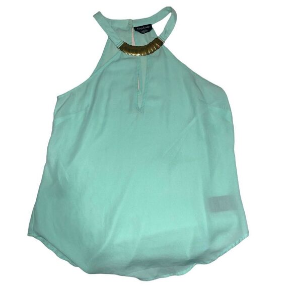 Bebe blue halter top - Picture 1 of 3